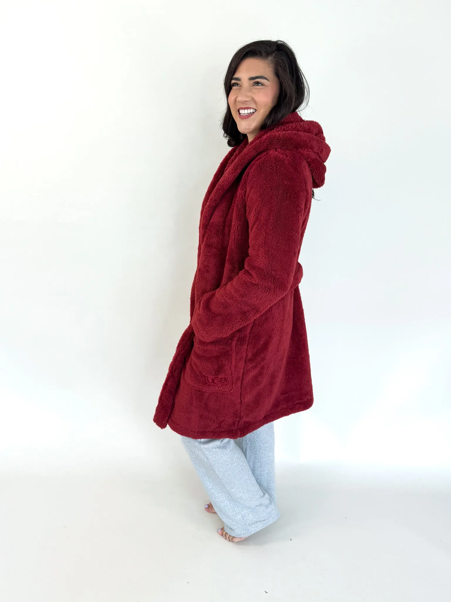 Aarti Plush Short Robe