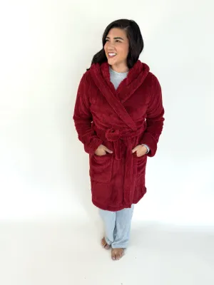 Aarti Plush Short Robe