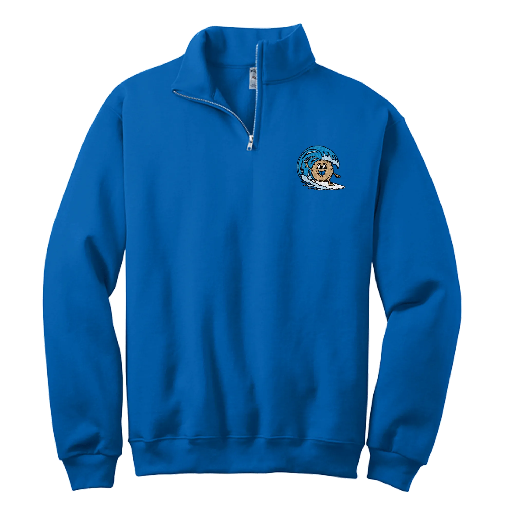 BagelEddi's NuBlend 1/4-Zip Cadet Collar Sweatshirt