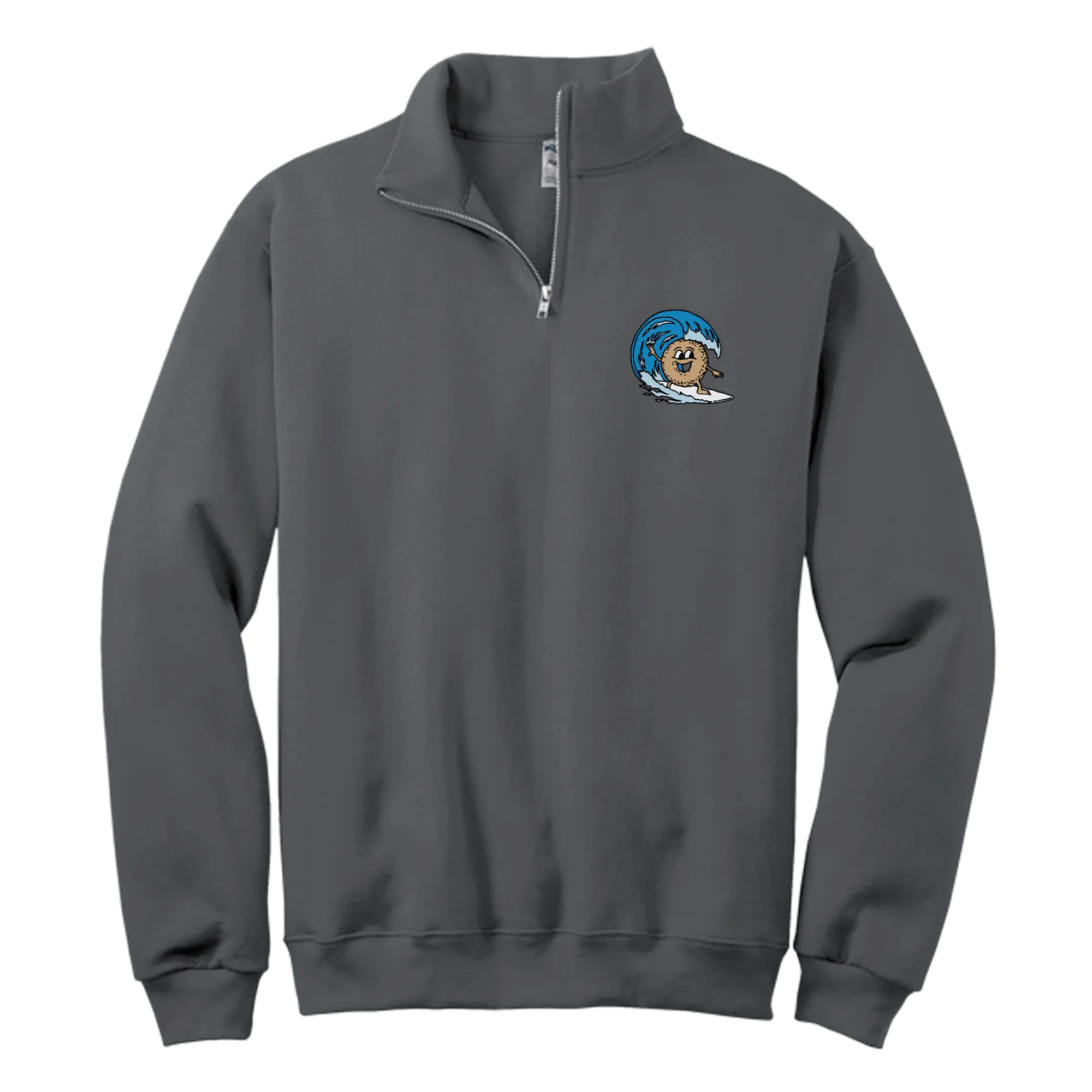 BagelEddi's NuBlend 1/4-Zip Cadet Collar Sweatshirt
