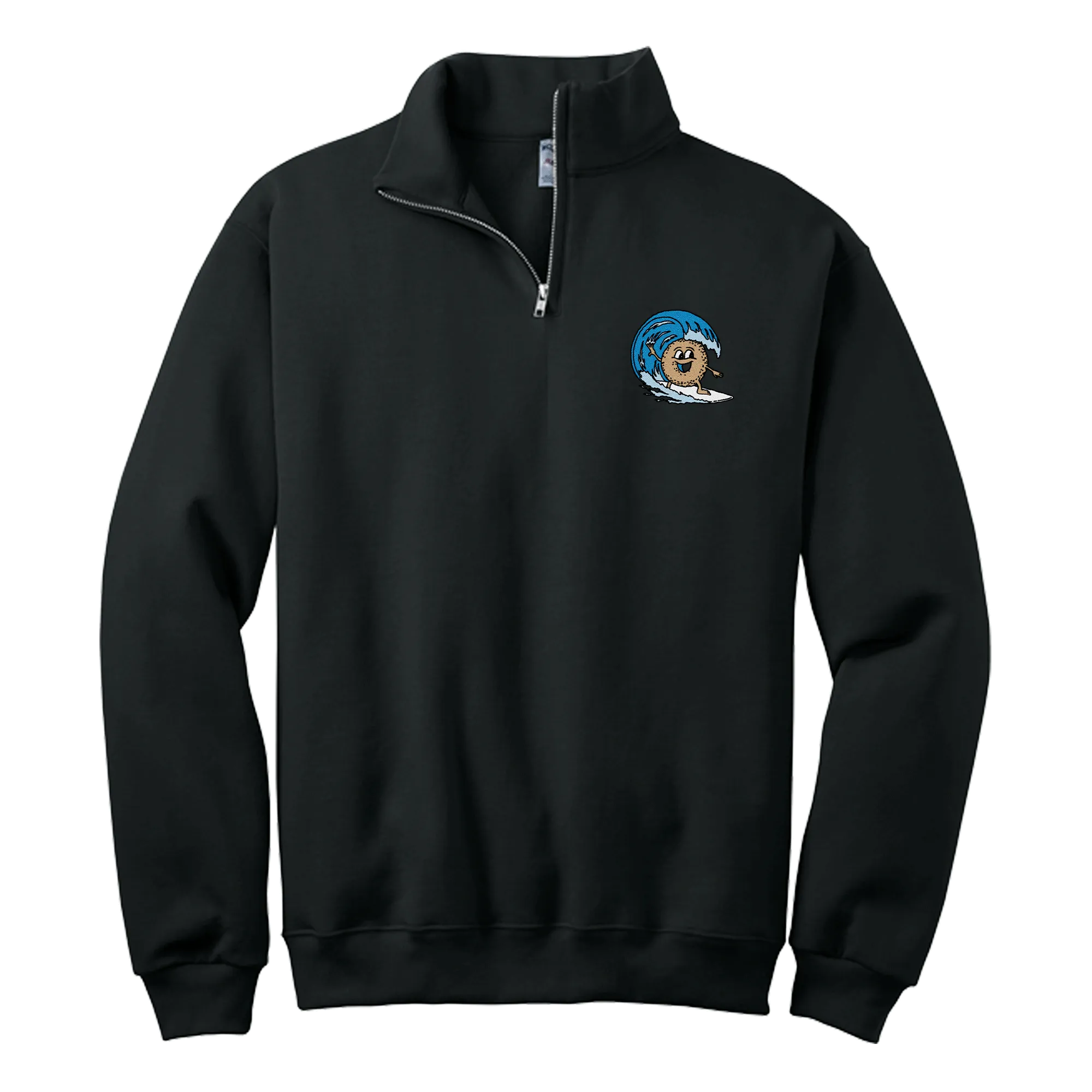 BagelEddi's NuBlend 1/4-Zip Cadet Collar Sweatshirt