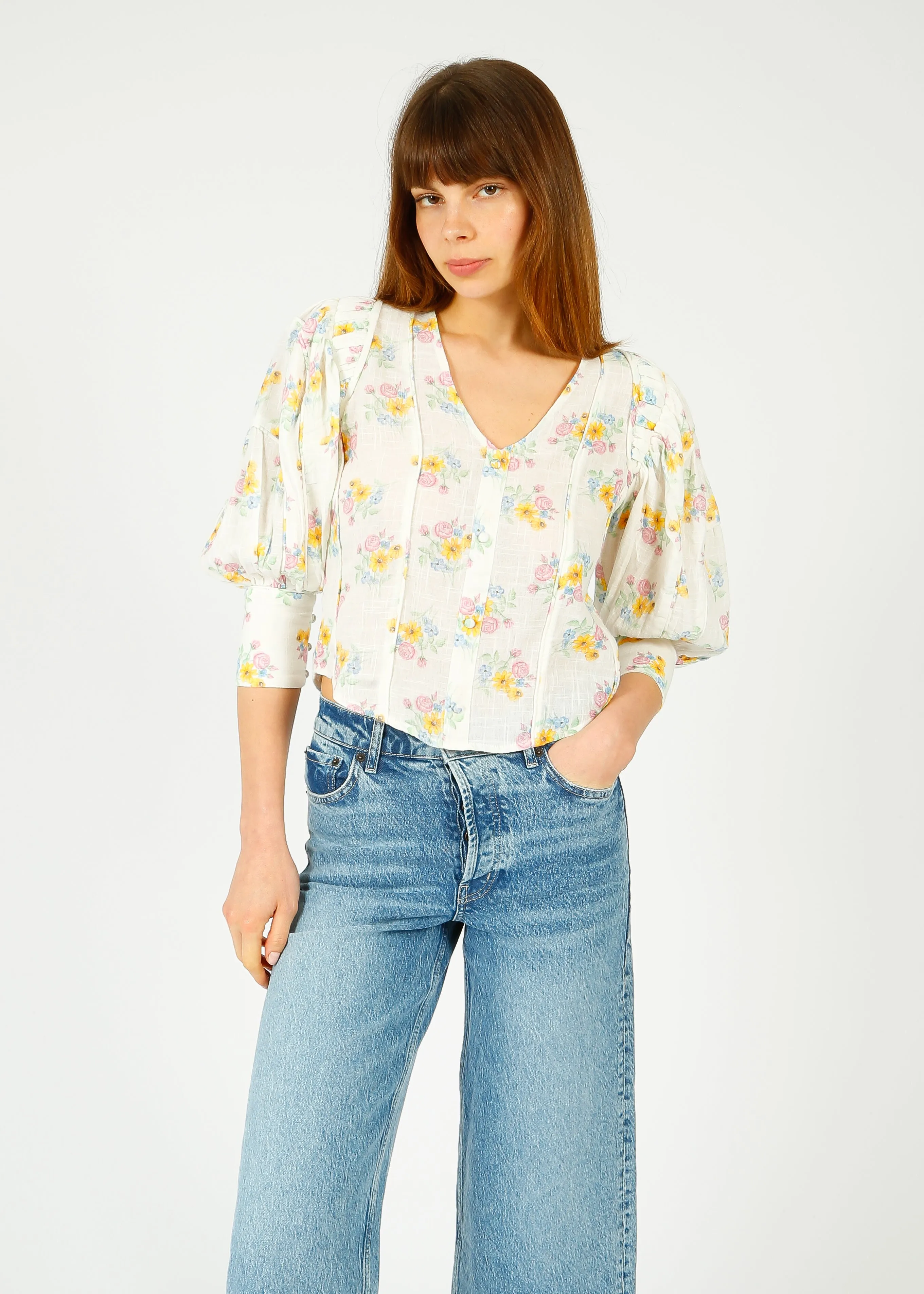 BER Cieldo Blouse in Summer Print