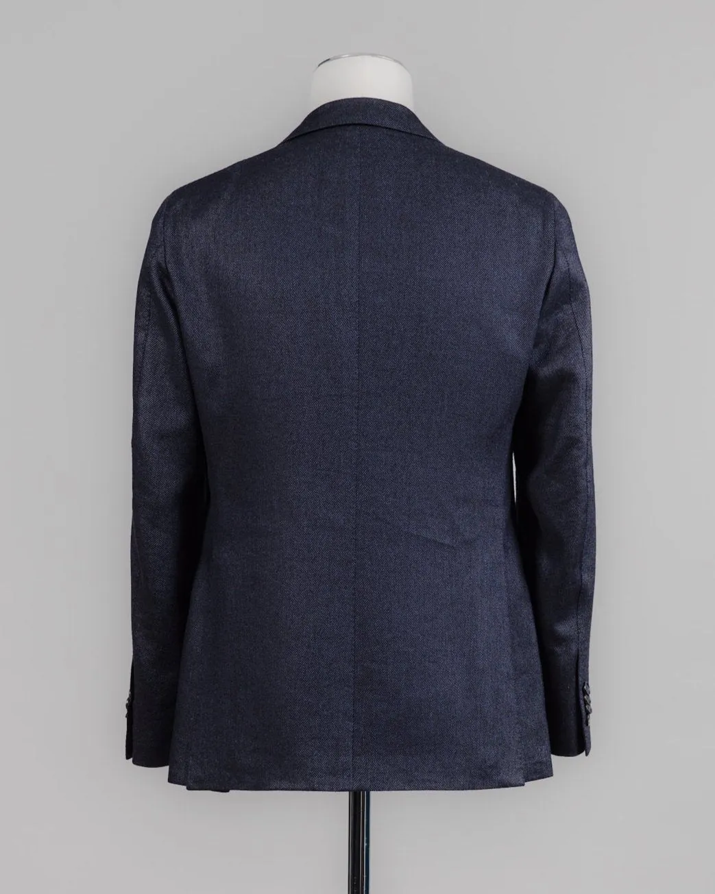 Caruso Wool Blend Jacket / Navy