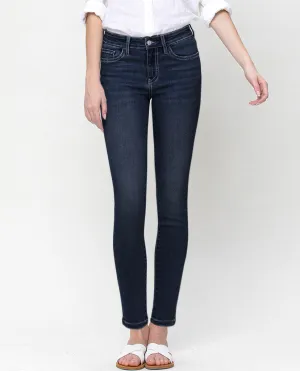 Dive Into The Dark Blue Skinny Jeans - Dark Blue Denim