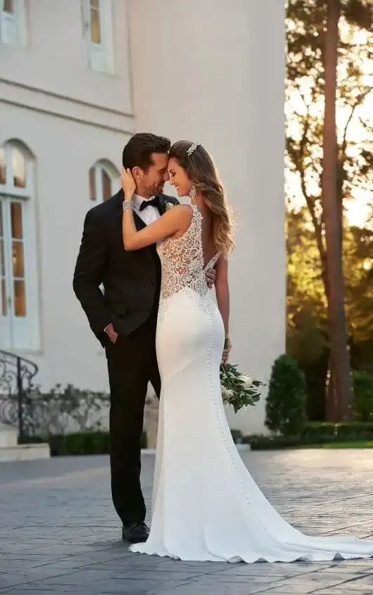 Dress 2734: Stella York "6534" waist 27