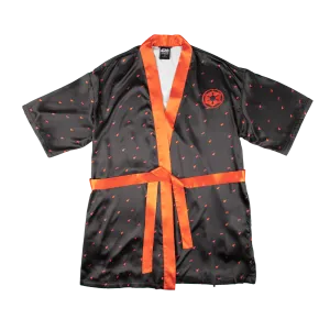 Imperial Satin Robe Pajama Set