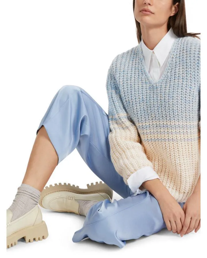 Marc Cain Chunk Knit Gradient Pullover