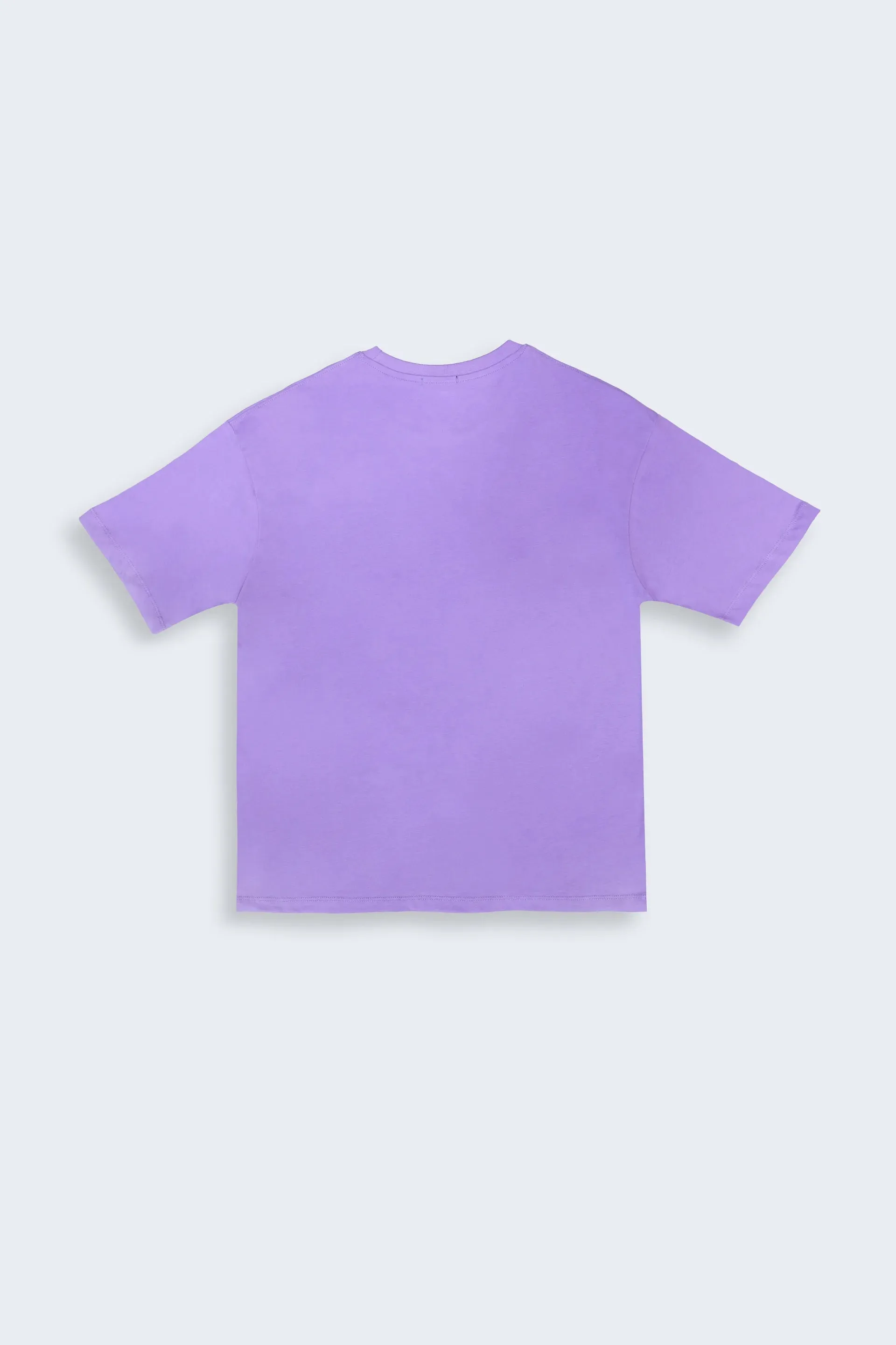 Mauve Oversized Graphic T-Shirt