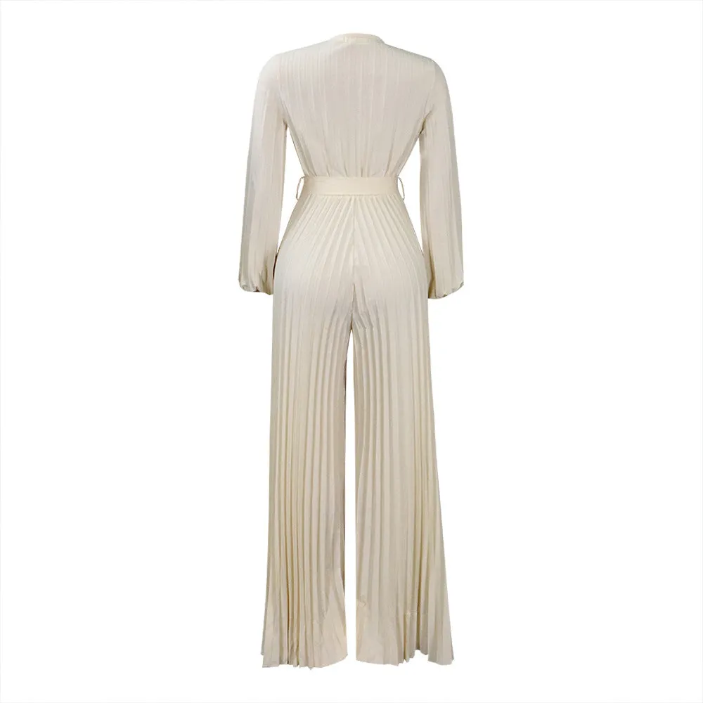 MB FASHION LONG WIDE LEG JUMPSUIT MB8648 PRE-ORDER