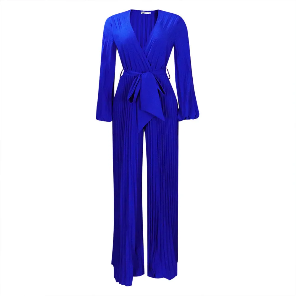 MB FASHION LONG WIDE LEG JUMPSUIT MB8648 PRE-ORDER