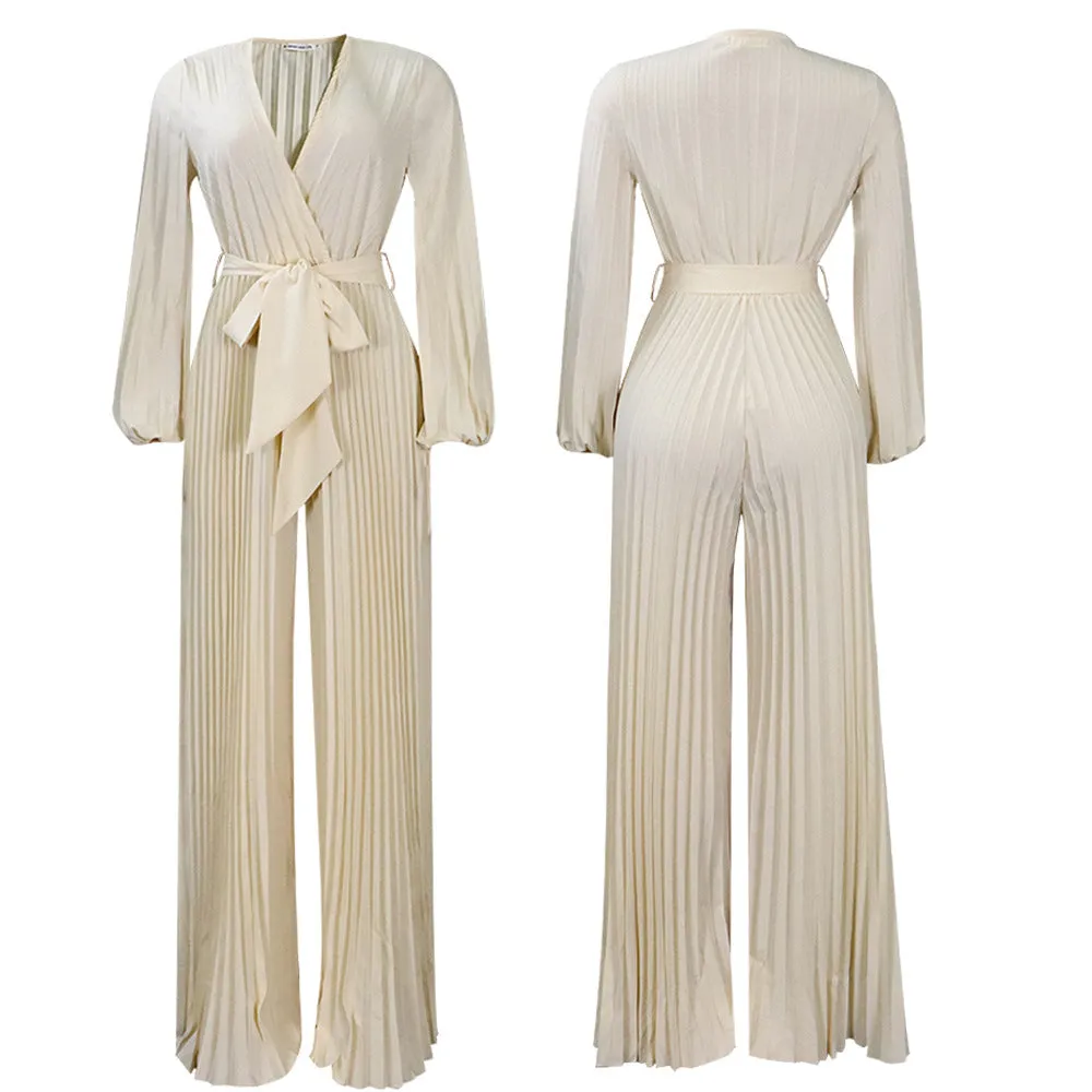 MB FASHION LONG WIDE LEG JUMPSUIT MB8648 PRE-ORDER