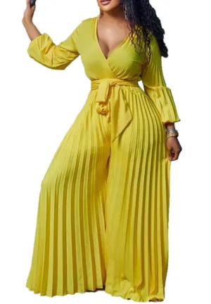 MB FASHION LONG WIDE LEG JUMPSUIT MB8648 PRE-ORDER