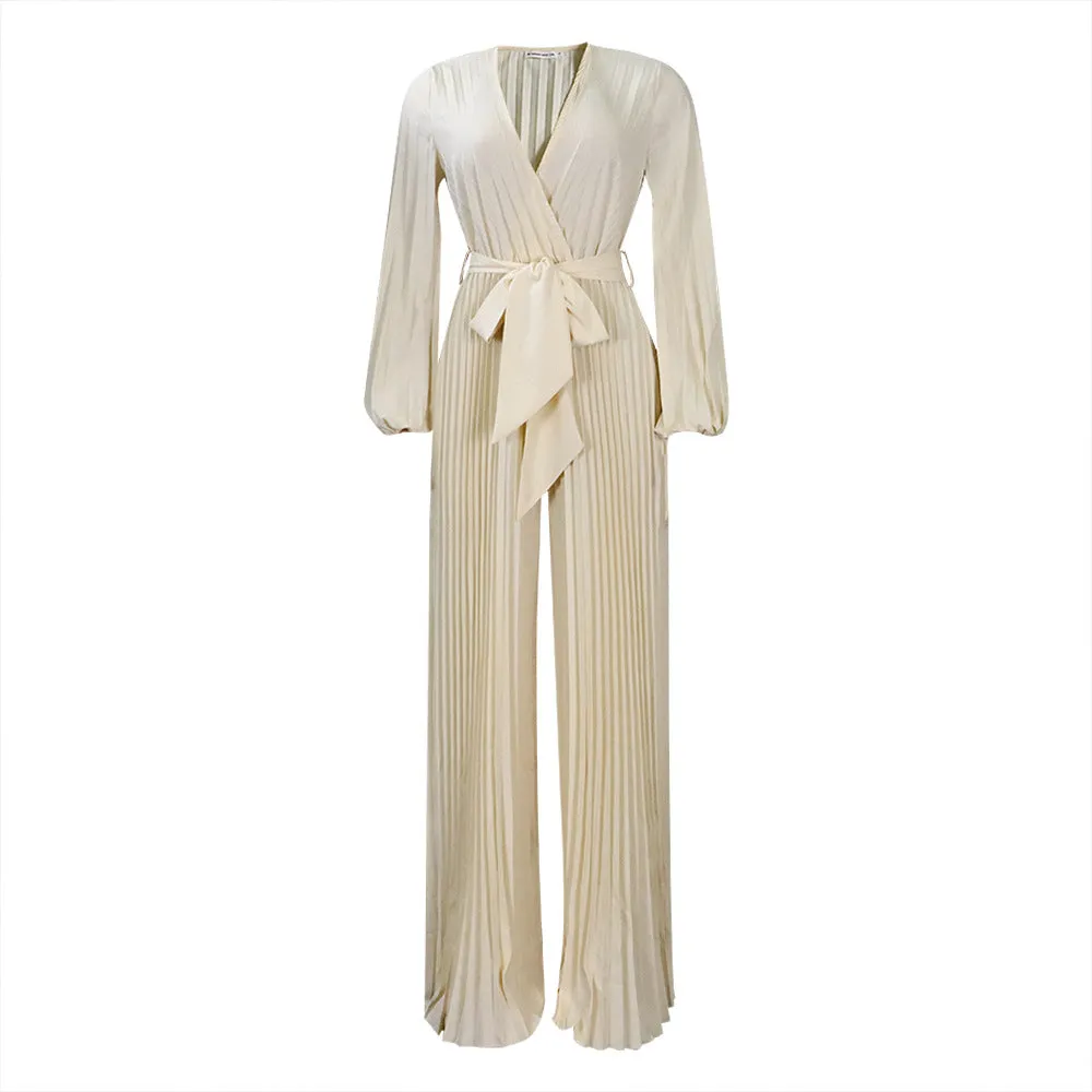 MB FASHION LONG WIDE LEG JUMPSUIT MB8648 PRE-ORDER
