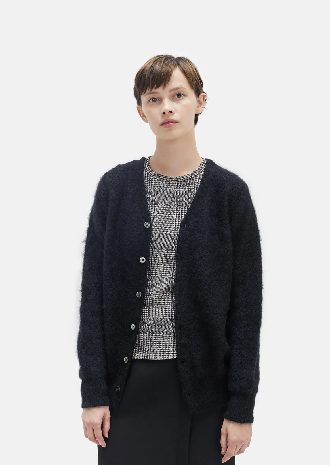 Mohair Intarsia Leopard Sweater