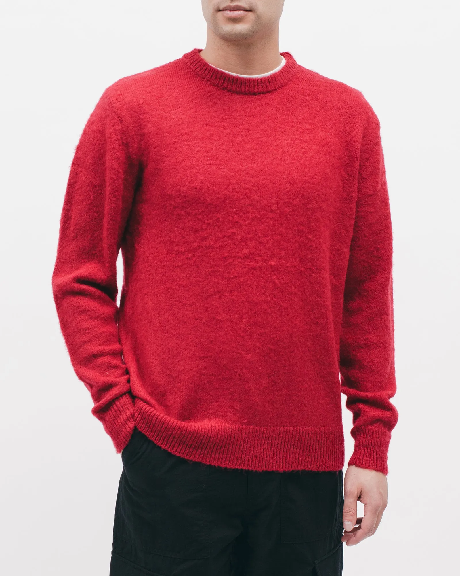 Mohair Sweater - Tomato