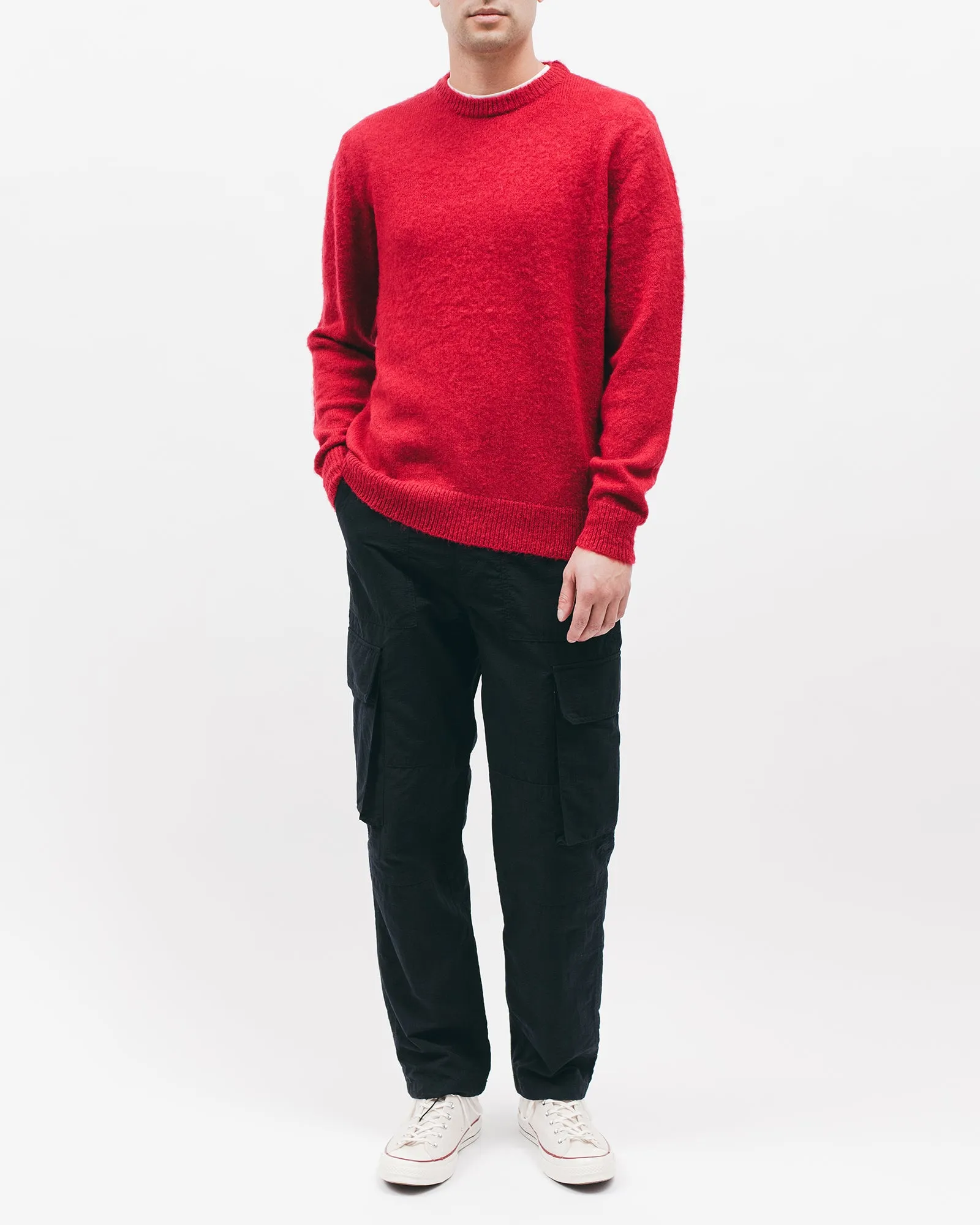 Mohair Sweater - Tomato