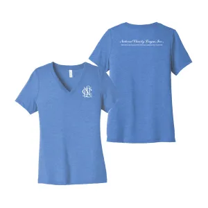 National Charity League Short Sleeve V-Neck T-Shirt - NCL Icon Tee