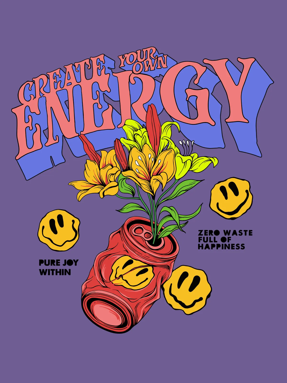 Nature Smiley Tshirt