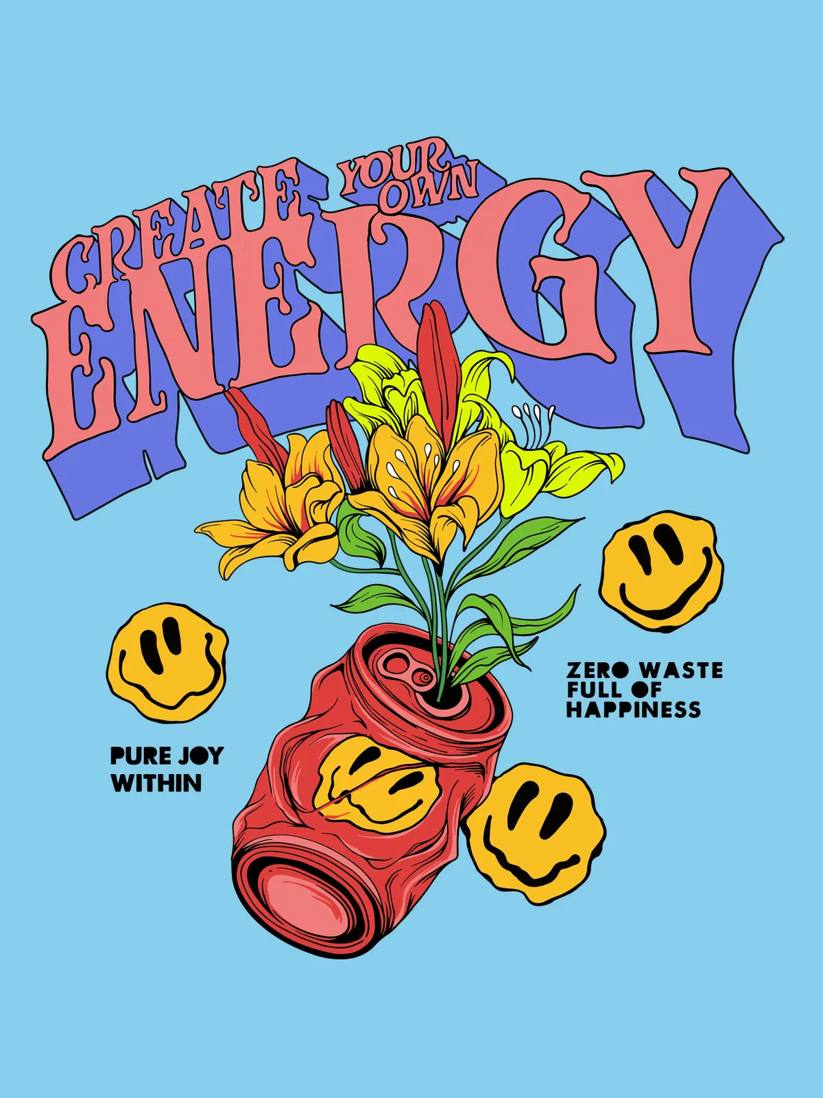 Nature Smiley Tshirt