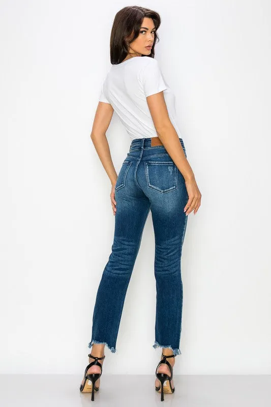 Plus Size High Waisted Jeans