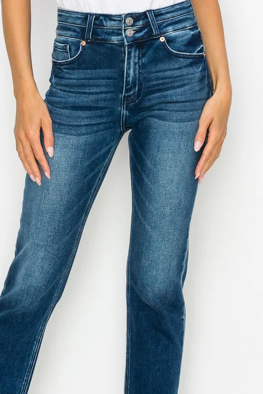 Plus Size High Waisted Jeans