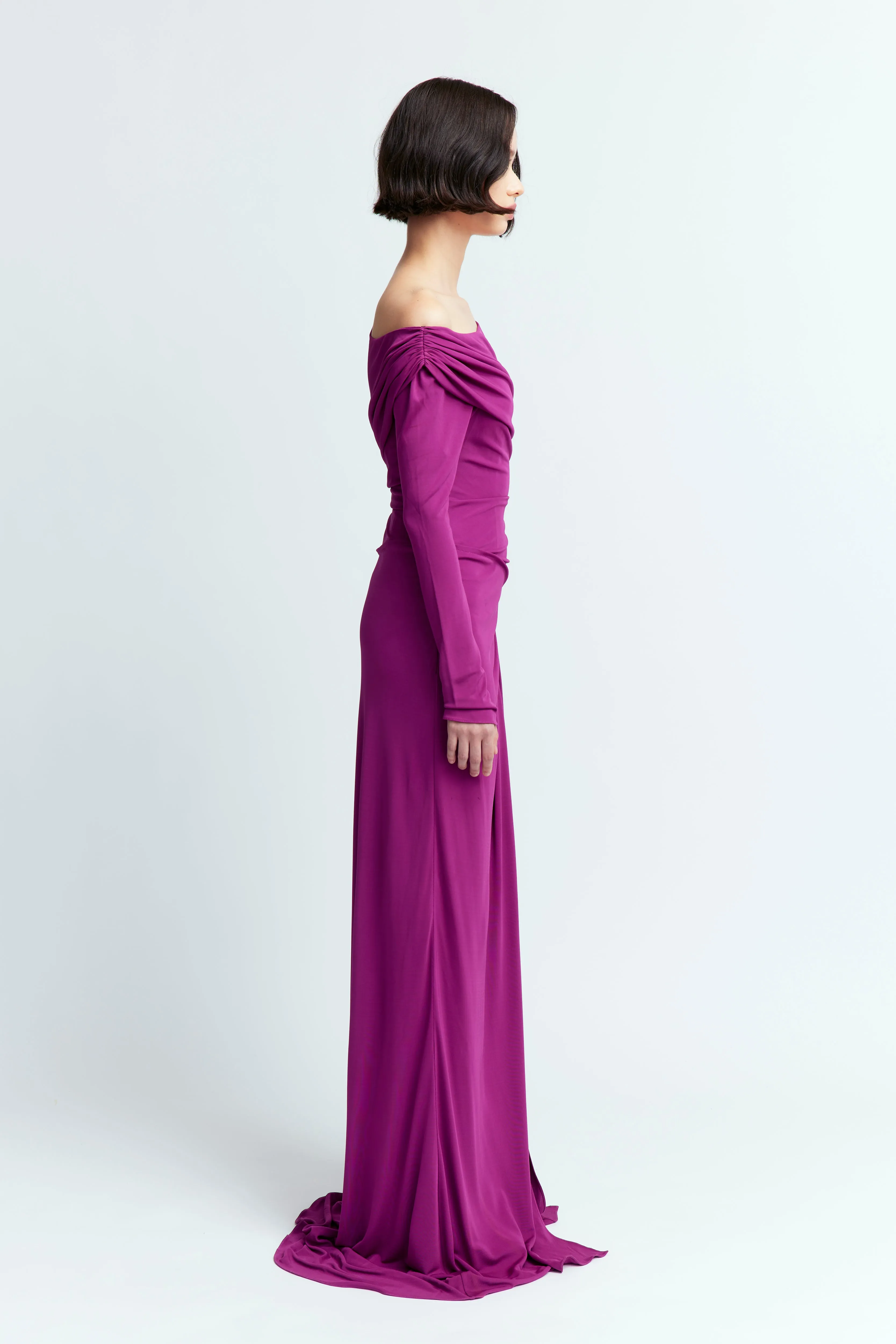 Polyta Gown in Jersey