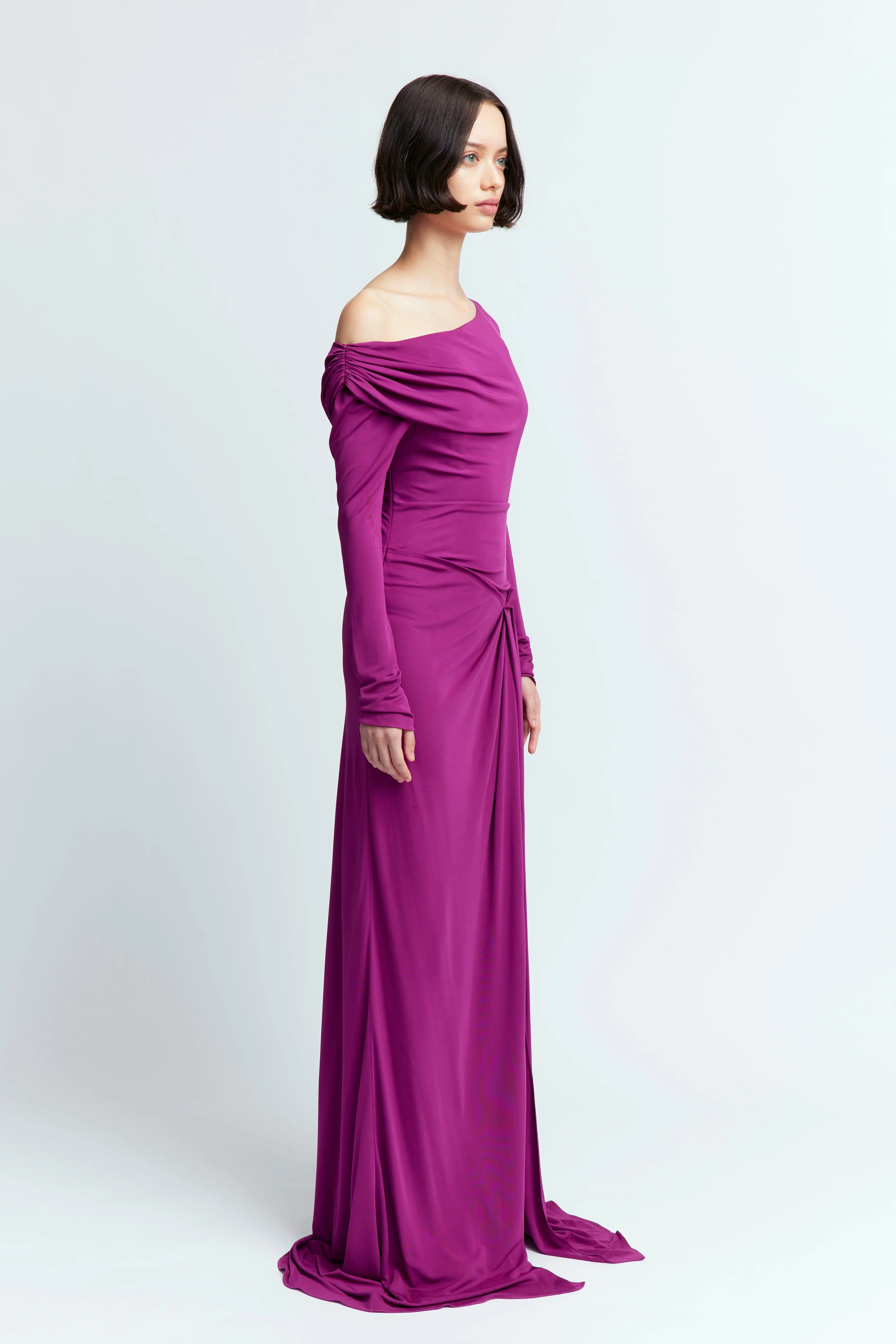 Polyta Gown in Jersey