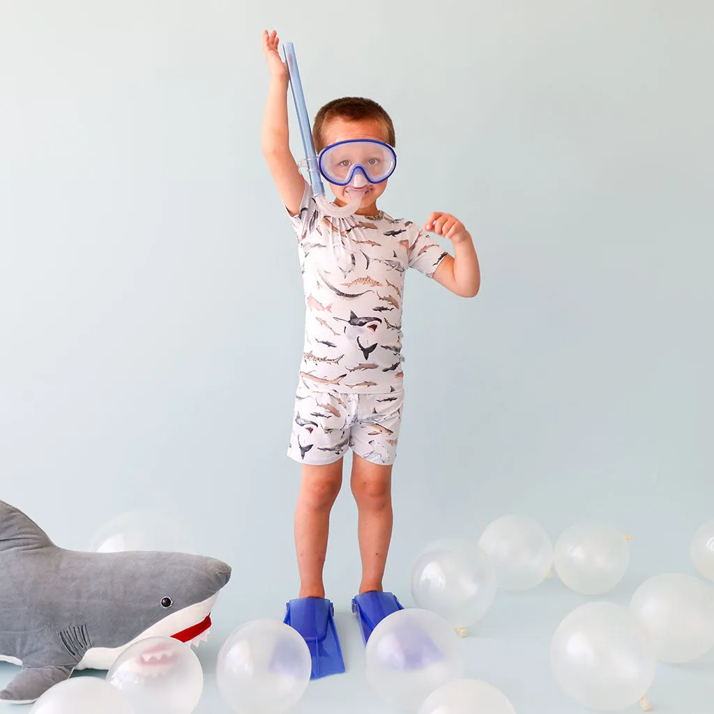 Posh Peanut Maverick S/S Basic Loungewear with Shorts