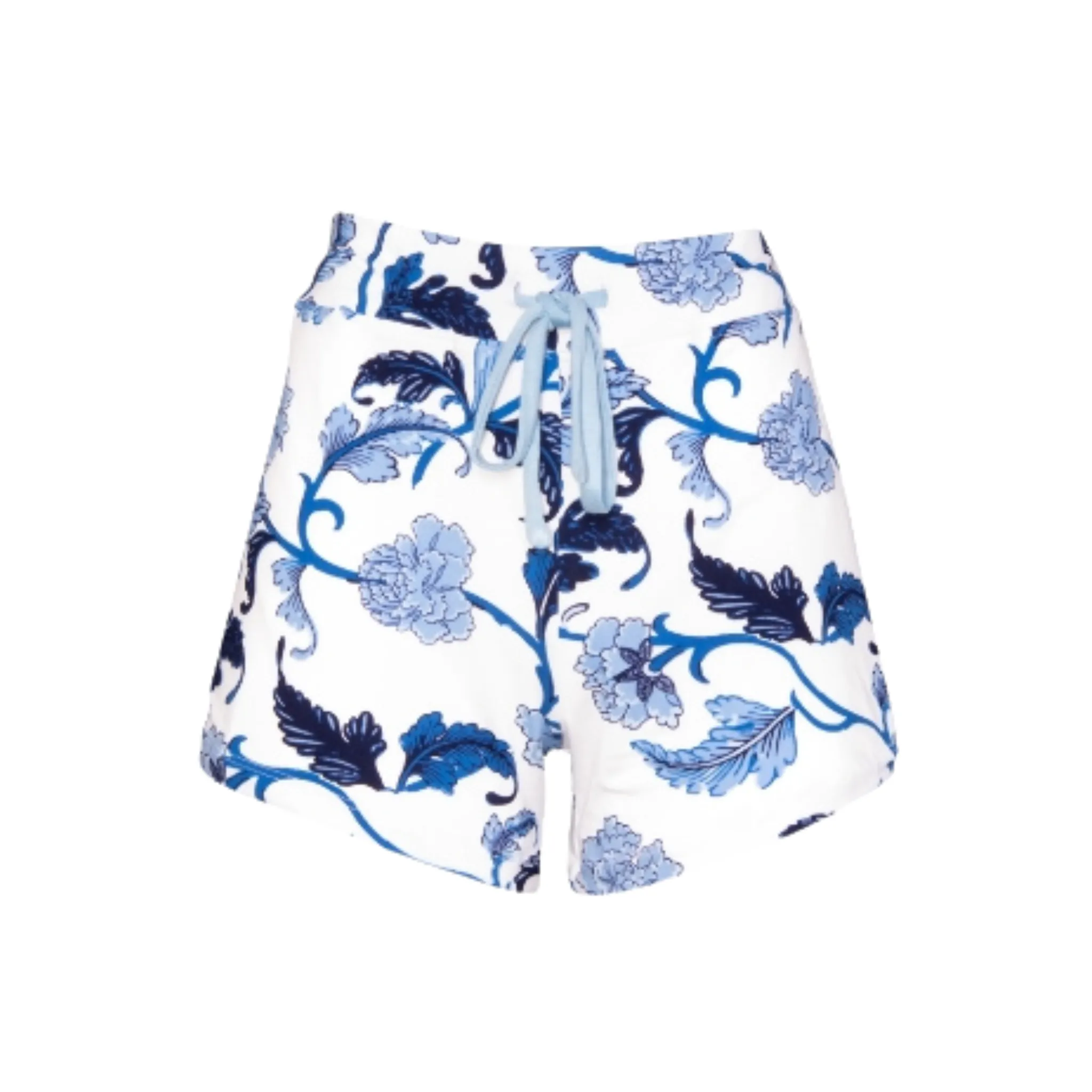 Printed Pajama Shorts