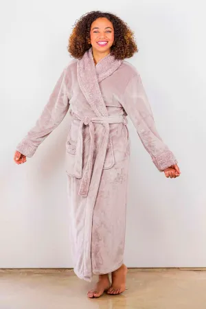 Soft Plush Fleece Women's Robe