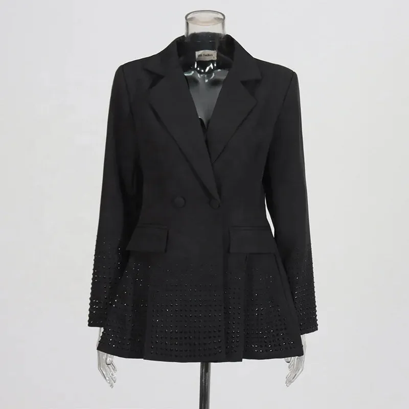 Trend4us Chic Tailored Blazer Jacket