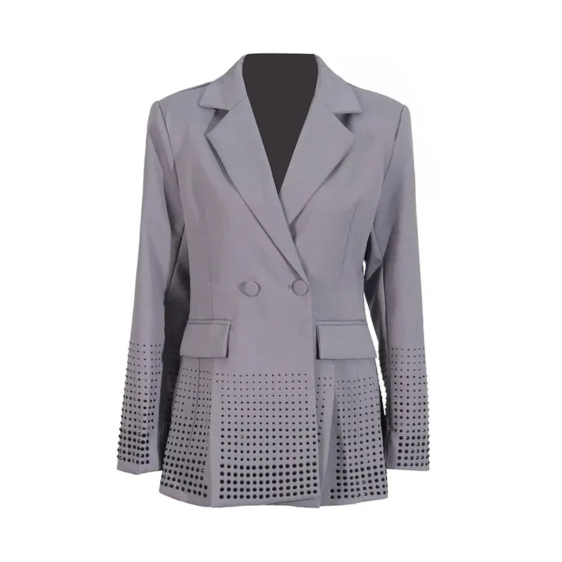 Trend4us Chic Tailored Blazer Jacket