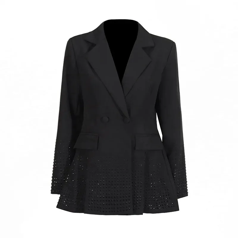 Trend4us Chic Tailored Blazer Jacket