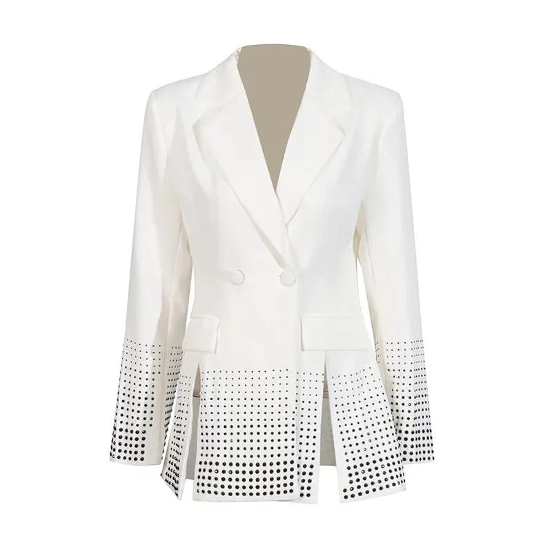 Trend4us Chic Tailored Blazer Jacket