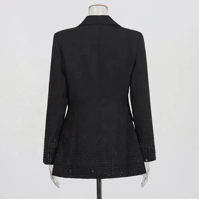 Trend4us Chic Tailored Blazer Jacket